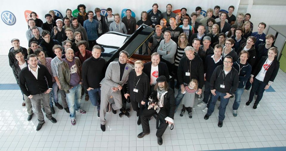 Volkswagen ließ Musikgrößen und Nachwuchstalente wieder zusammentreffen
