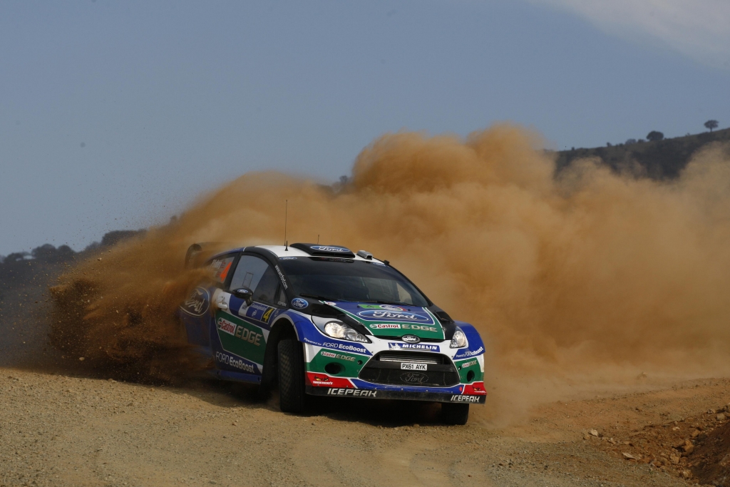 WM Rallye Portugal: Solberg kann im Ford Fiesta RS WRC Plätze gutmachen