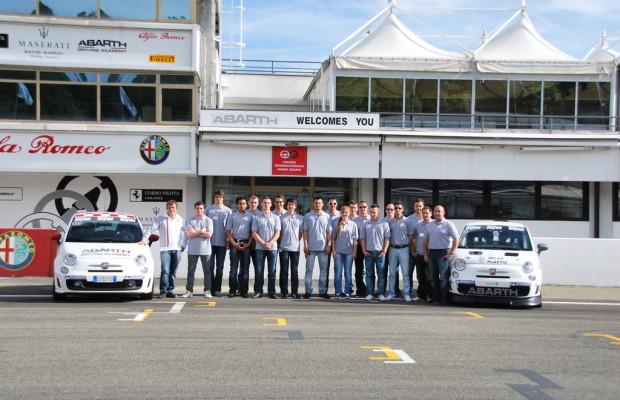 Abarth hat 24 Rennfahrer-Talente ausgewählt