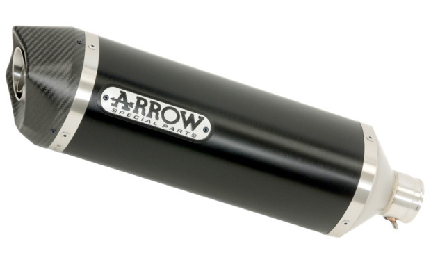 Arrow-Auspuffanlagen jetzt auch mit Carbon-Endkappen