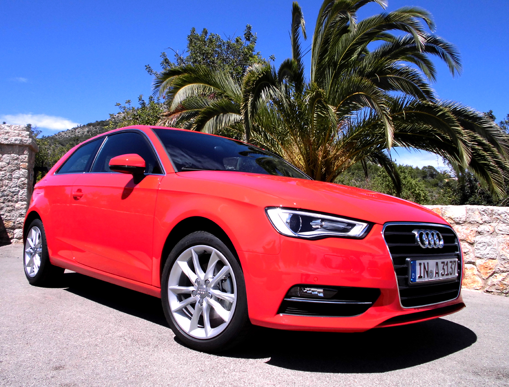 Audi A3: Die Neuauflage startet zunächst als Dreitürer. 