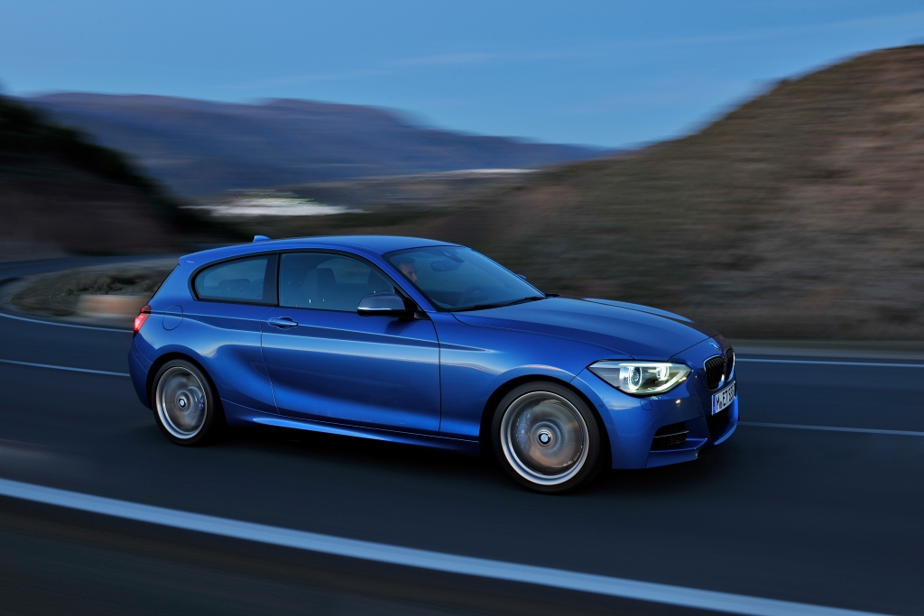 BMW 1er Dreitürer - Orientierung nach oben