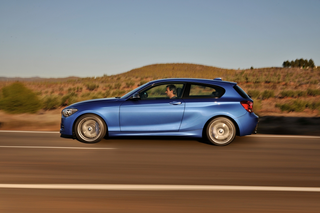 BMW 1er Dreitürer - Orientierung nach oben