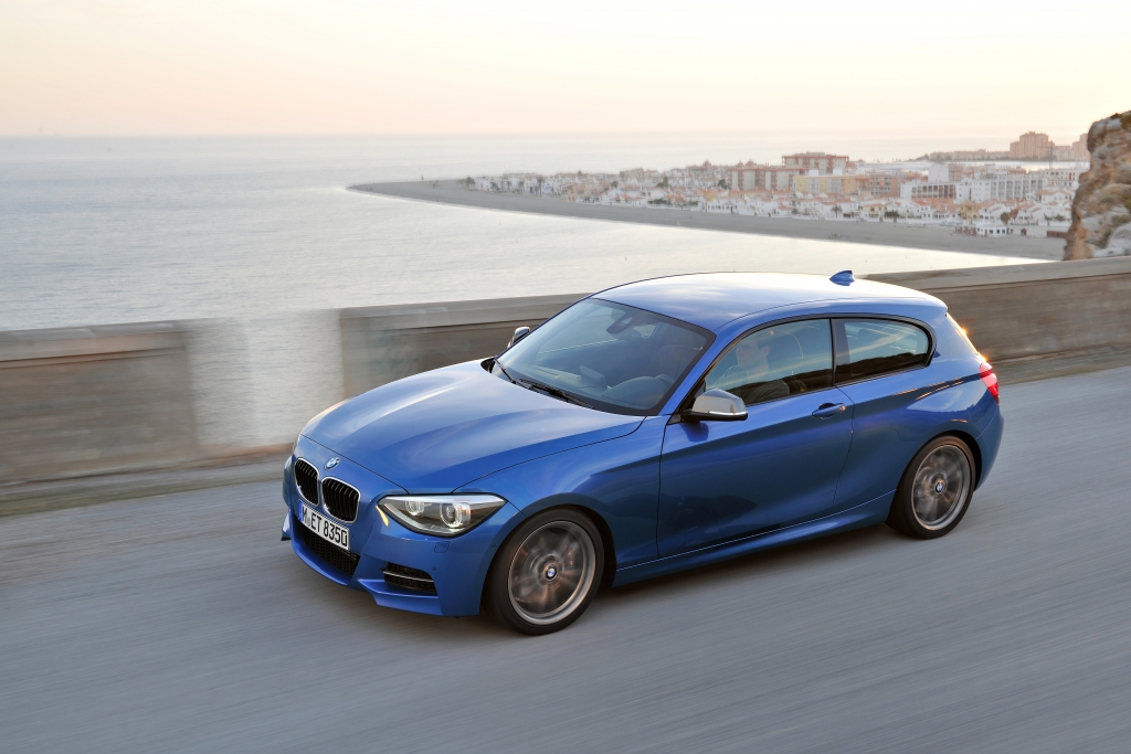 BMW 1er Dreitürer - Orientierung nach oben