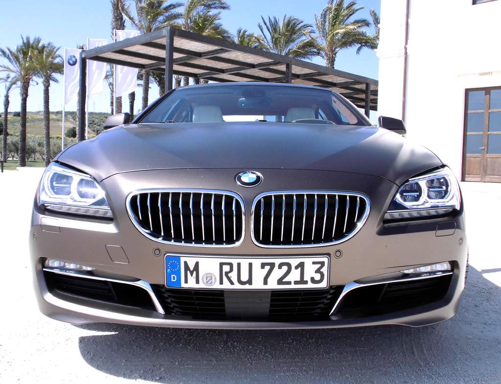 BMW 6er Gran Coupé: Blick auf die Frontpartie, hier beim 640d. 