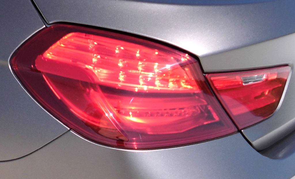 BMW 6er Gran Coupé: Moderne Leuchteinheit hinten. 