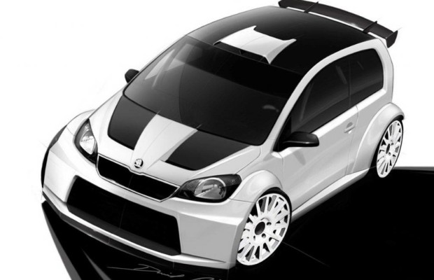 Bei VW-GTI-Treffen dabei: Zwei Citigo-Studien von Skoda
