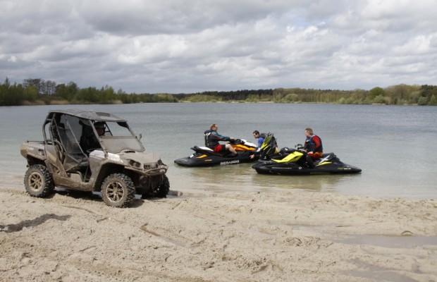 Can-Am Fam-Trip: Spyder-Tour, Offroad-Trip und Jet-Ski Flug – Roadshow einmal anders