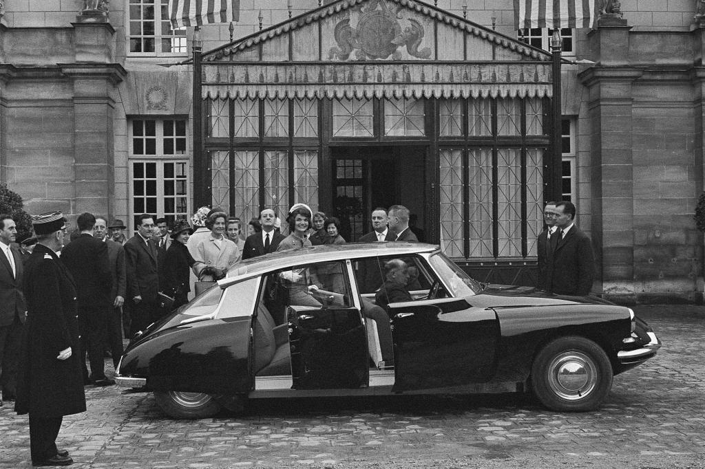 Citroen DS mit Jacqueline Kennedy 1961