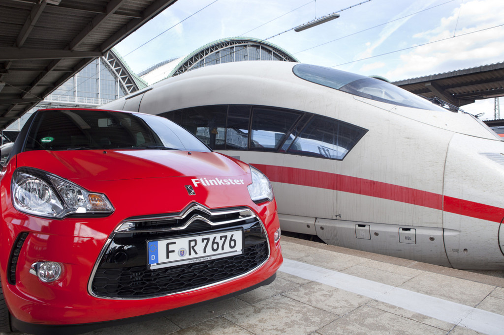 Citroen DS3 verstärkt Flinkster-Flotte der Bahn