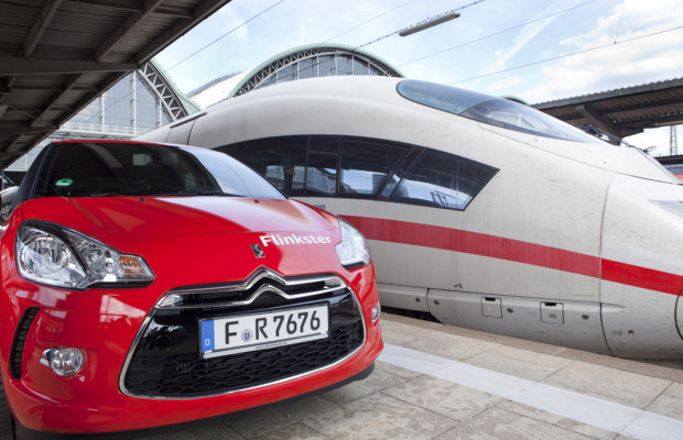 Citroen DS3 verstärkt Flinkster-Flotte der Bahn