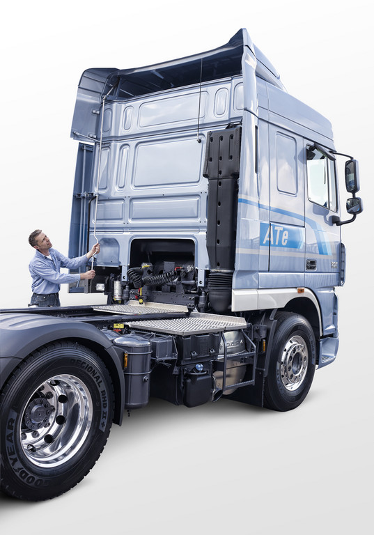 DAF führt neuen einstellbaren Dachspoiler ein