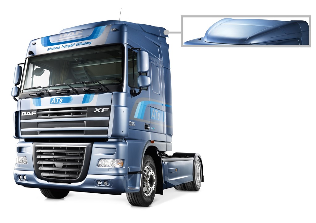 DAF führt neuen einstellbaren Dachspoiler ein