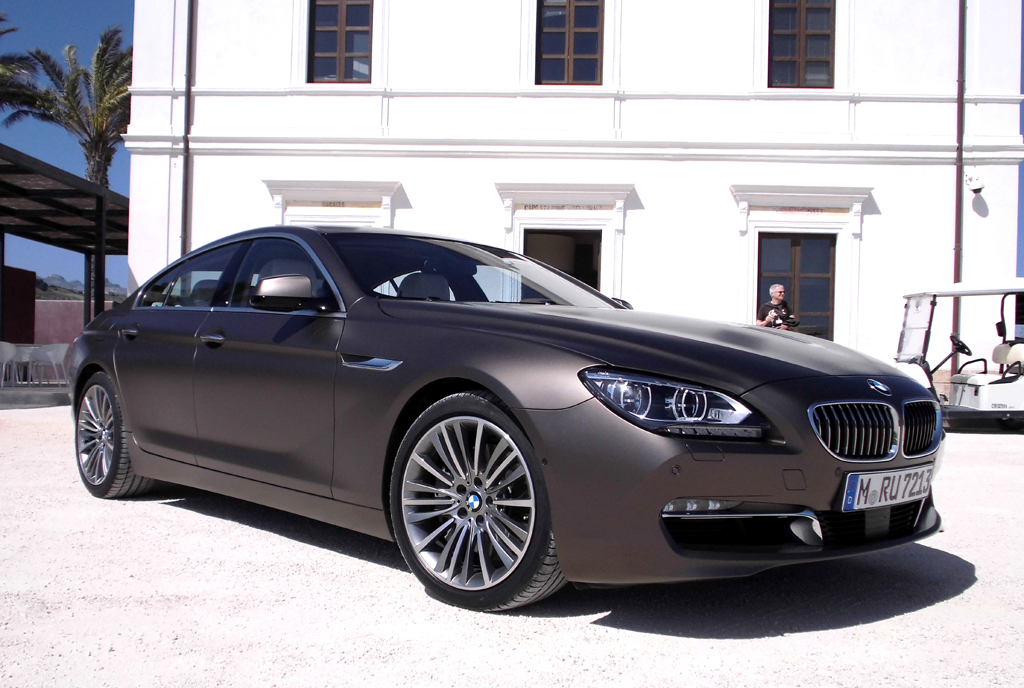 Das BMW 6er Gran Coupé ist das erste viertürige Coupé der Marke. 