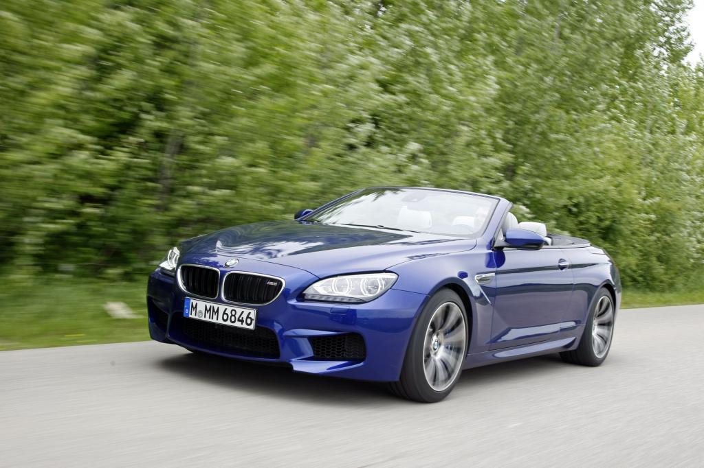 Das Cabrio macht den Start bei der Neuauflage des BMW M6