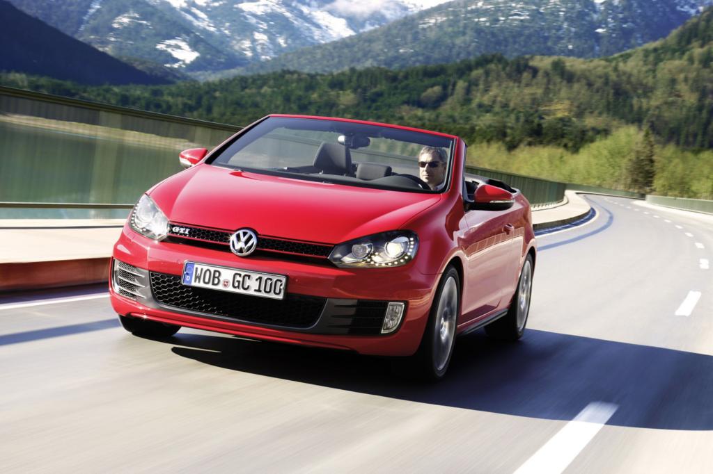 Das Golf Cabrio gibt es nun erstmals als GTI