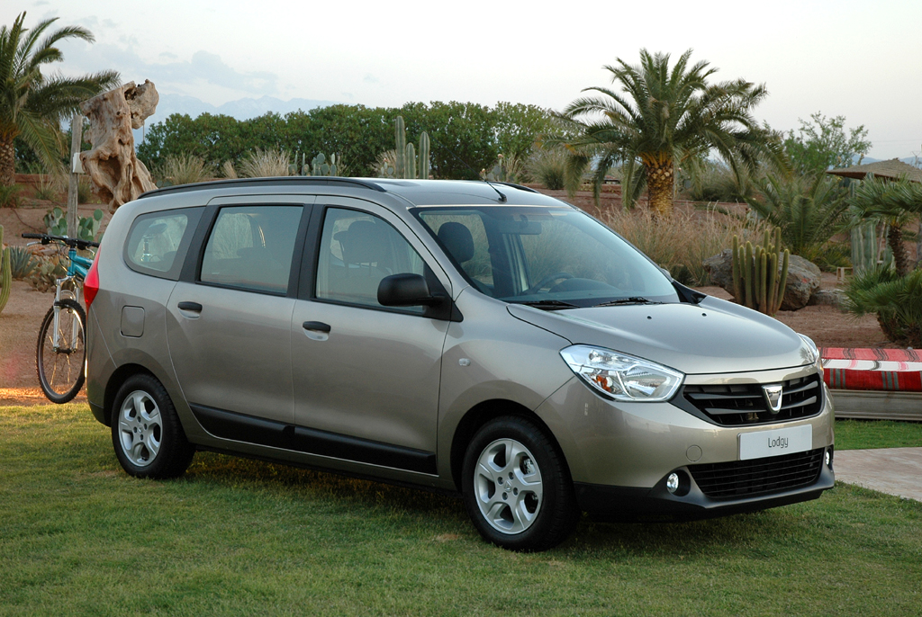 Der Familienvan Lodgy ist Dacias jüngste Produktneuheit. Fotos: Koch/Dacia
