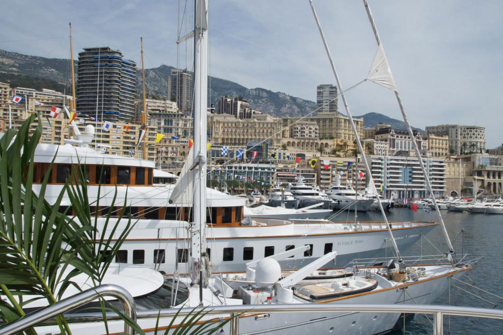 Der HAfen von Monte Carlo