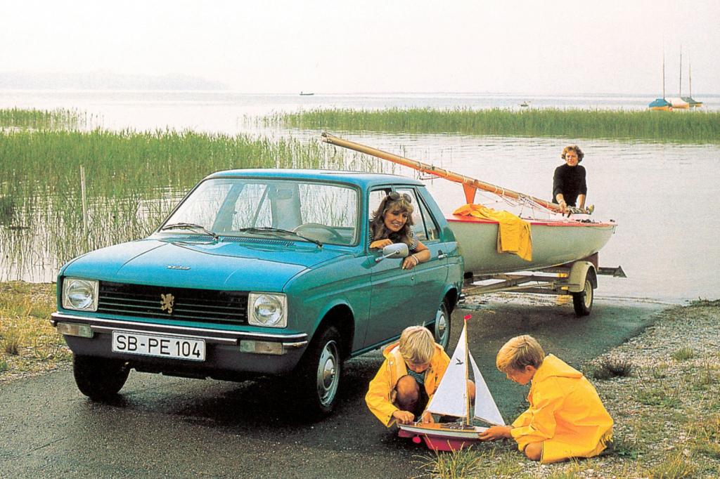 Der Peugeot 104 ist klein - aber familientauglich