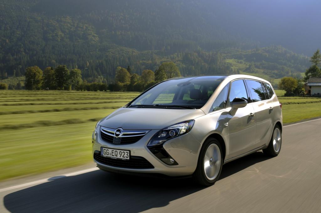 Der neue Opel Zafira hört auf den Beinamen Tourer