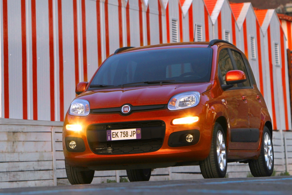 Der neue Panda tritt etwas rundlicher auf.