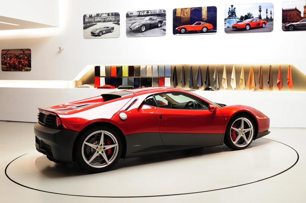 Die technische Basis stellt ein F458 Italia