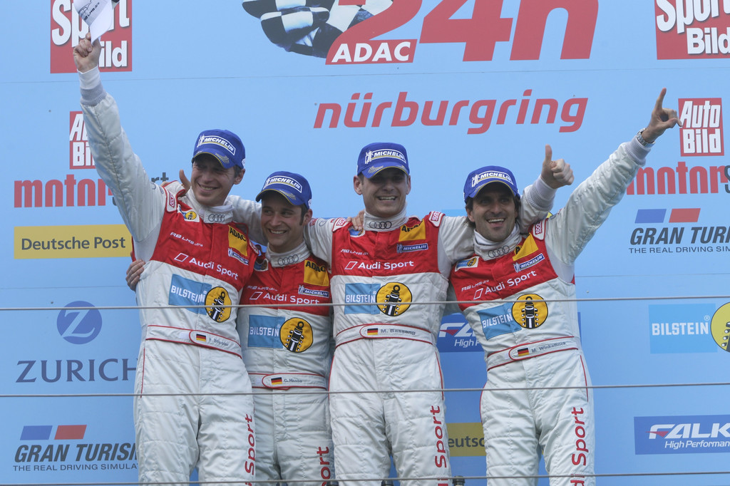 Doppelsieg für Audi auf dem Nürburgring