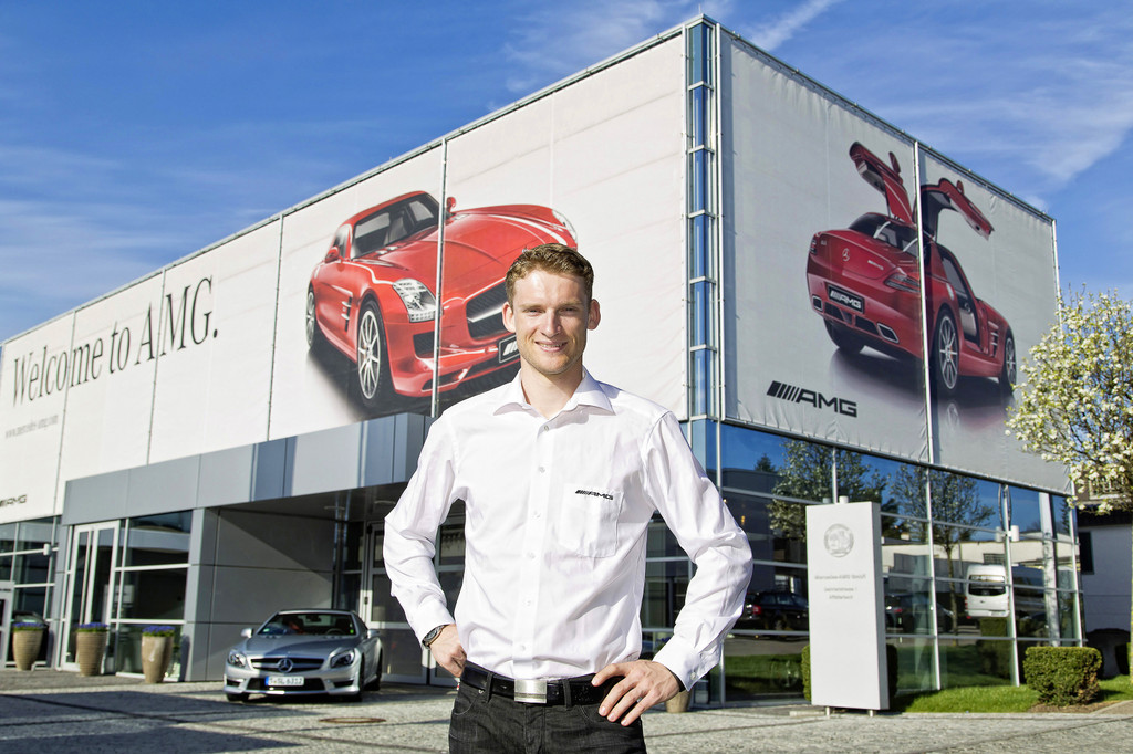 Engel ist AMG-Markenbotschafter