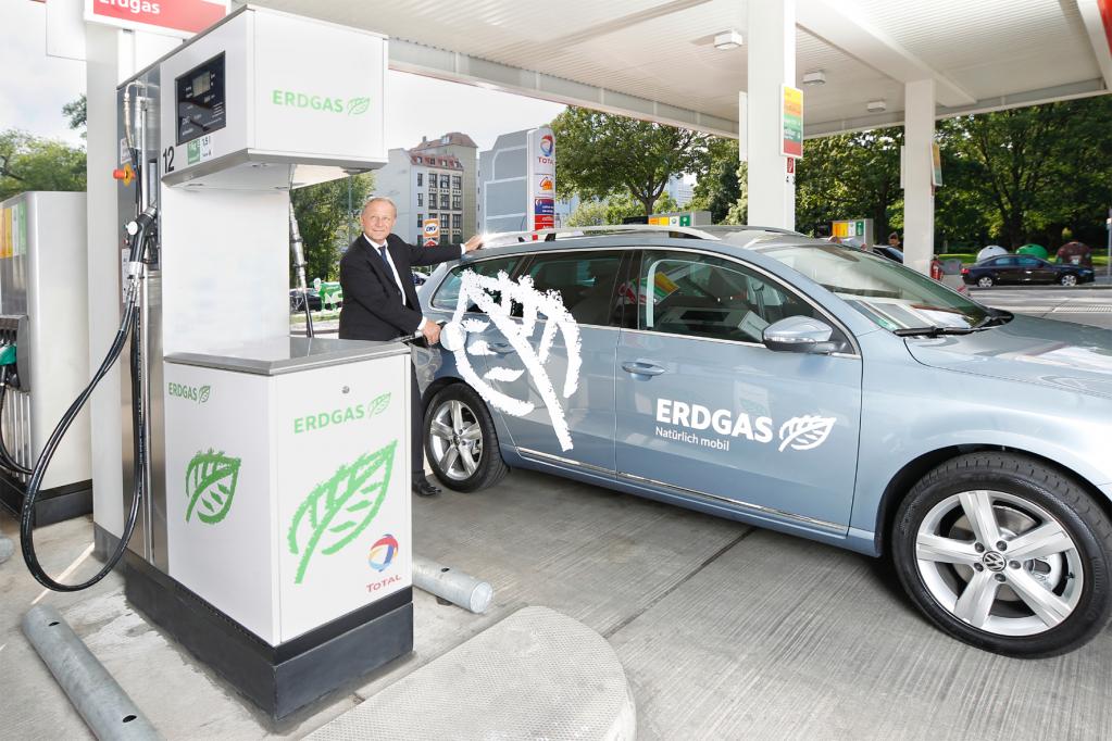 Erdgas: Tankstellendichte steigt