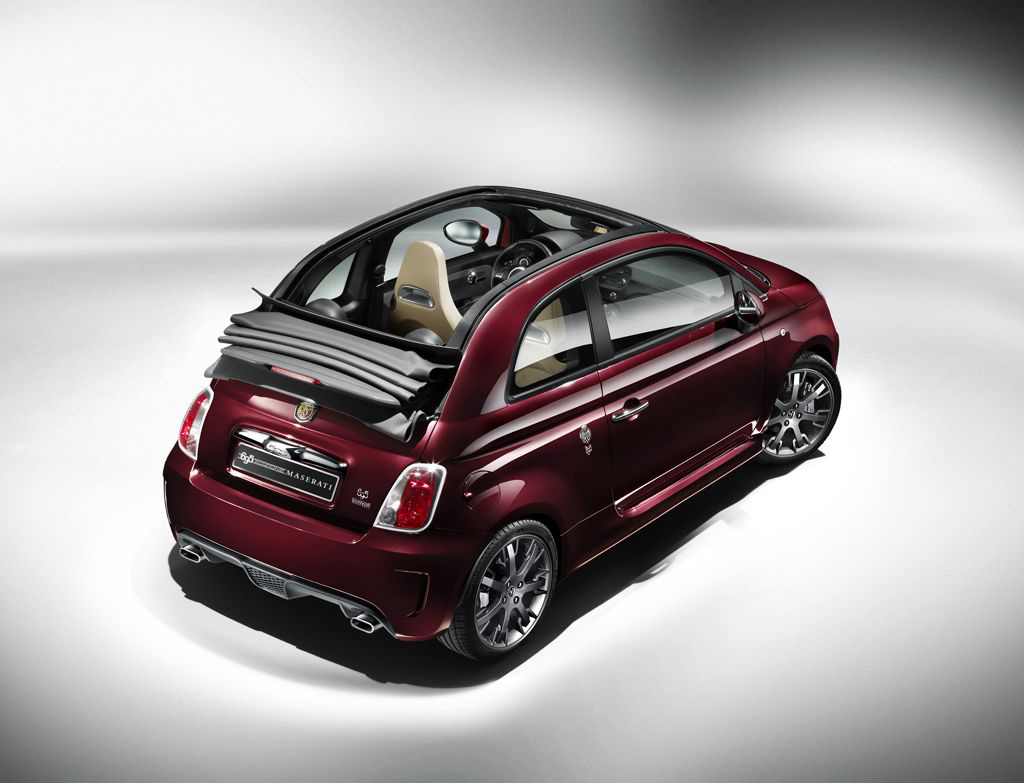 Fiat 500 Cabrio Sondermodell von Abarth