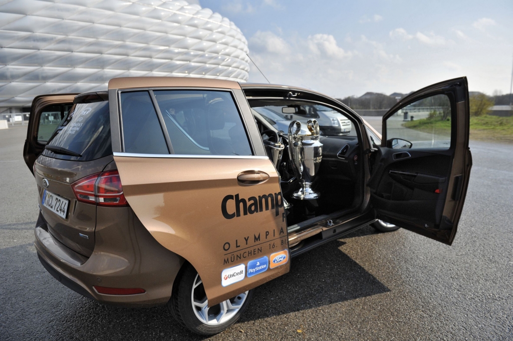 Fords Sponsor-Aktivitäten zum Chamions League-Endspiel