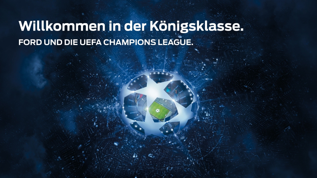 Fords Sponsor-Aktivitäten zum Chamions League-Endspiel