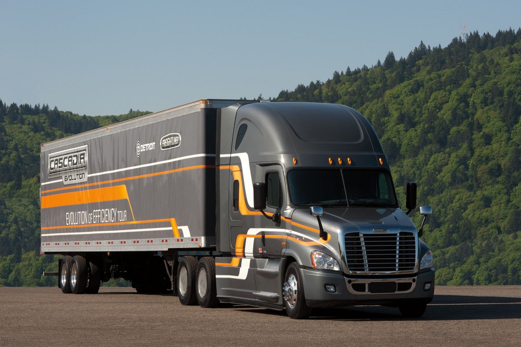Freightliner Cascadia Evolution bis zu sieben Prozent sparsamer