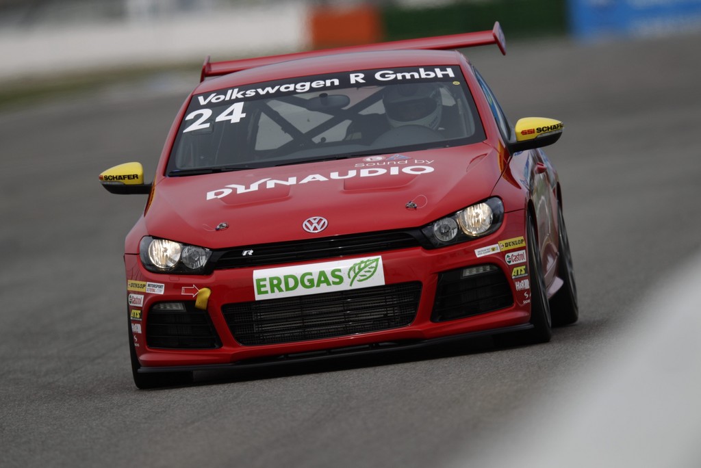 Gastfahrer im Scirocco-R-Cup.