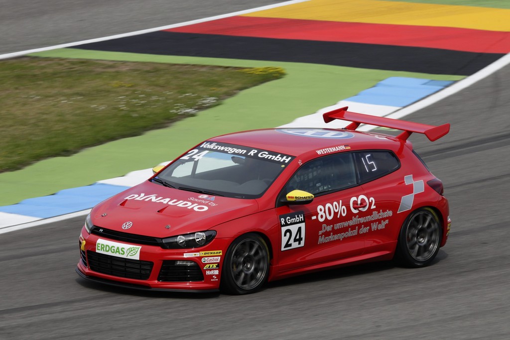 Gastfahrer im Scirocco-R-Cup.