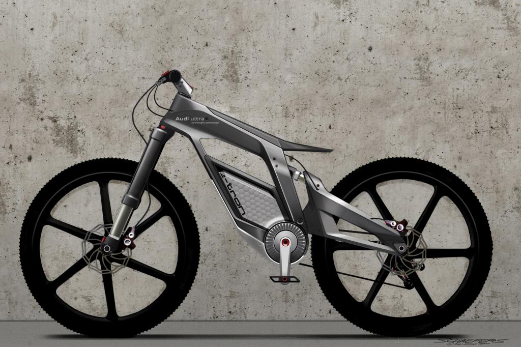 Gebaut wird das E-Bike in dieser Form wohl nicht