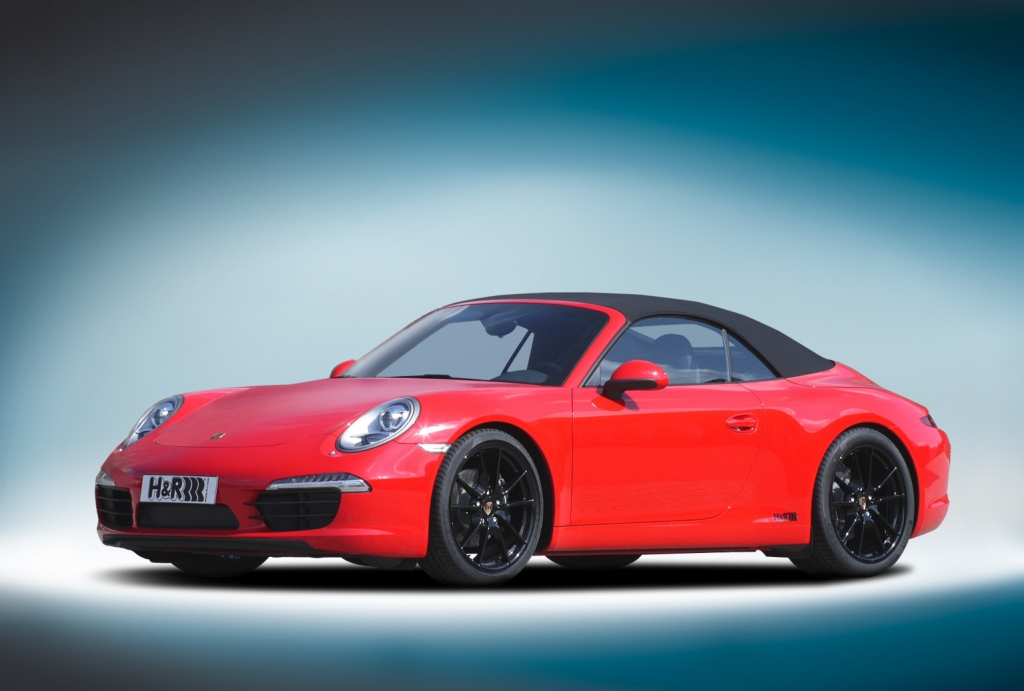 H&R mit Fahrwerkskomponenten für BWM M5 und 6er Coupé, Porsche 911 und Suzuki Swift Sport