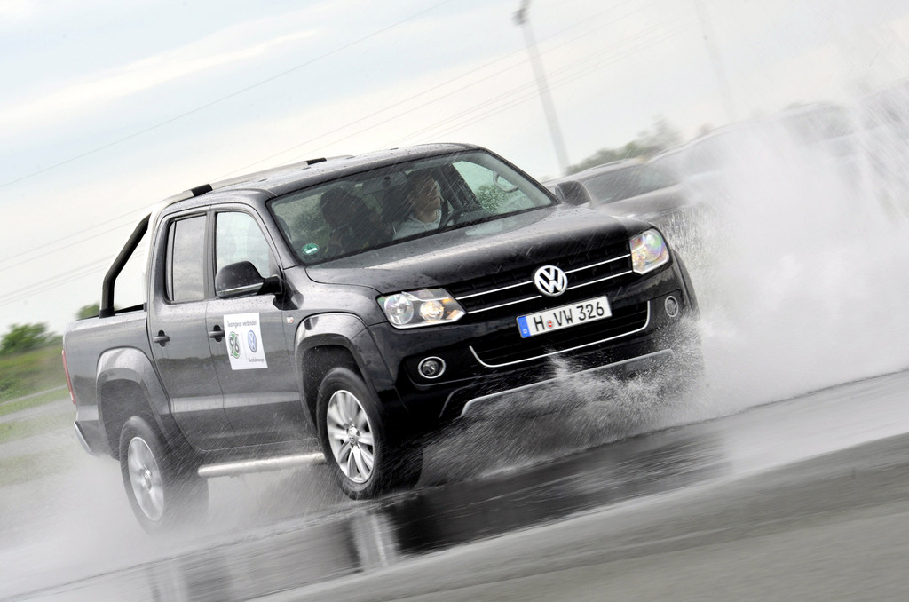 Hannover 96 testet den Volkswagen Amarok