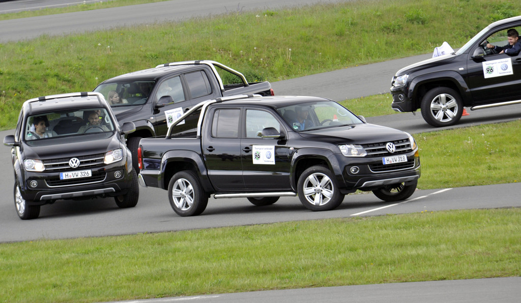 Hannover 96 testet den Volkswagen Amarok