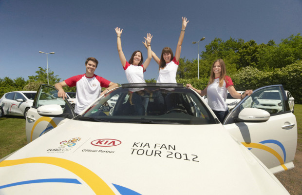 Kia startet Fan-Tour zur Europameisterschaft