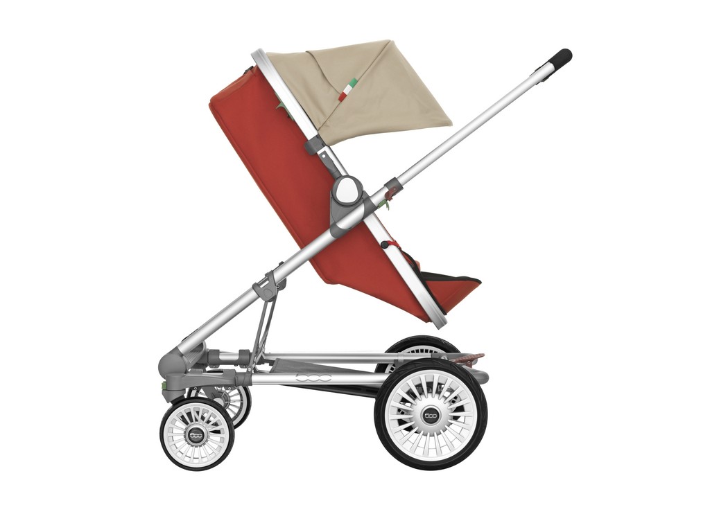 Kinderwagen von Fiat im Stil des 500