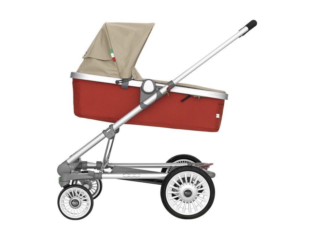 Kinderwagen von Fiat im Stil des 500