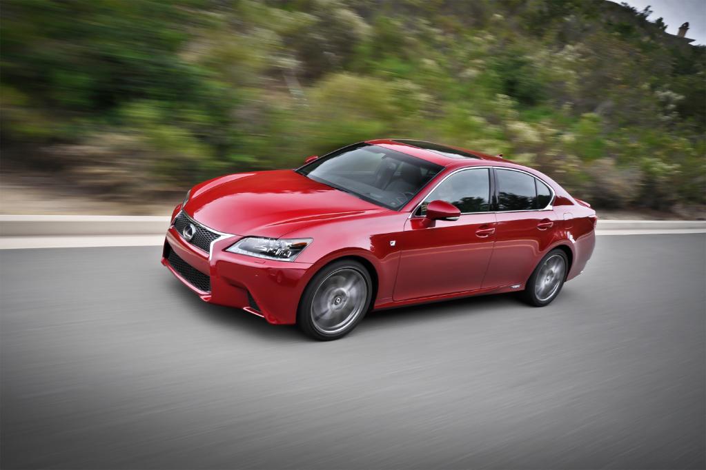 Lexus GS 450h mit vier Fahrmodi und Hinterradlenkung
