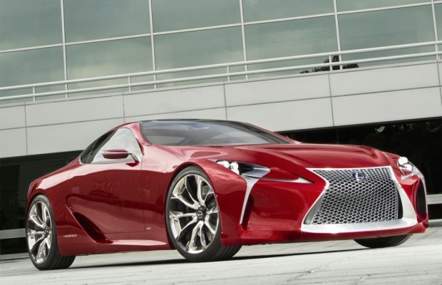 Lexus-Konzept LF-LC beim Concorso d'Eleganza