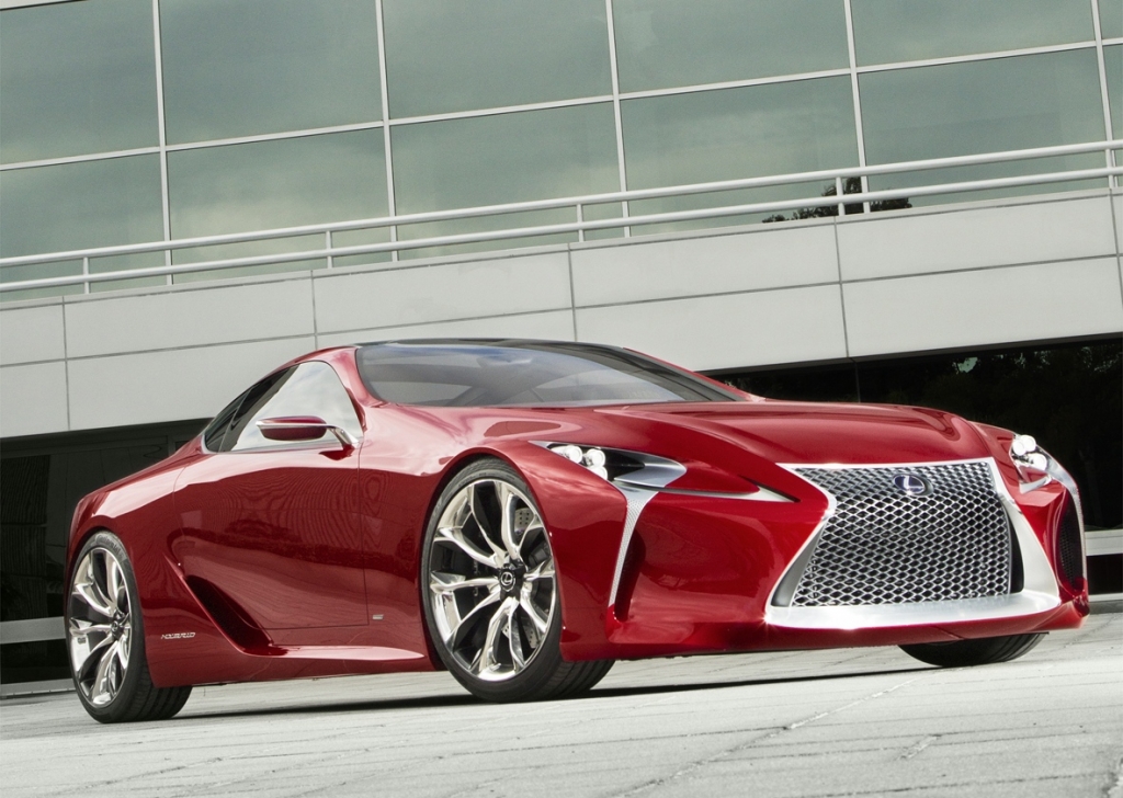 Lexus-Konzept LF-LC beim Concorso d'Eleganza