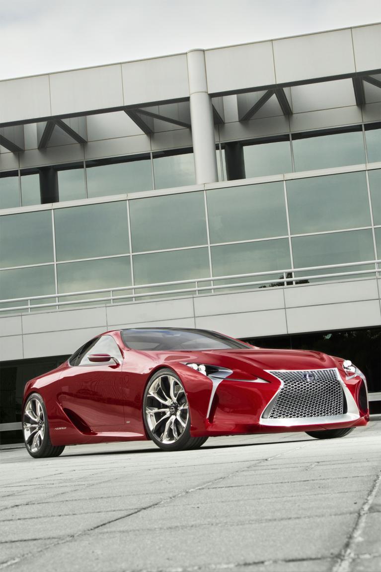Lexus-Konzept LF-LC beim Concorso d'Eleganza