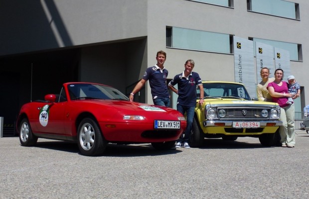 Mazda nimmt an fünf Klassik-Rallyes teil