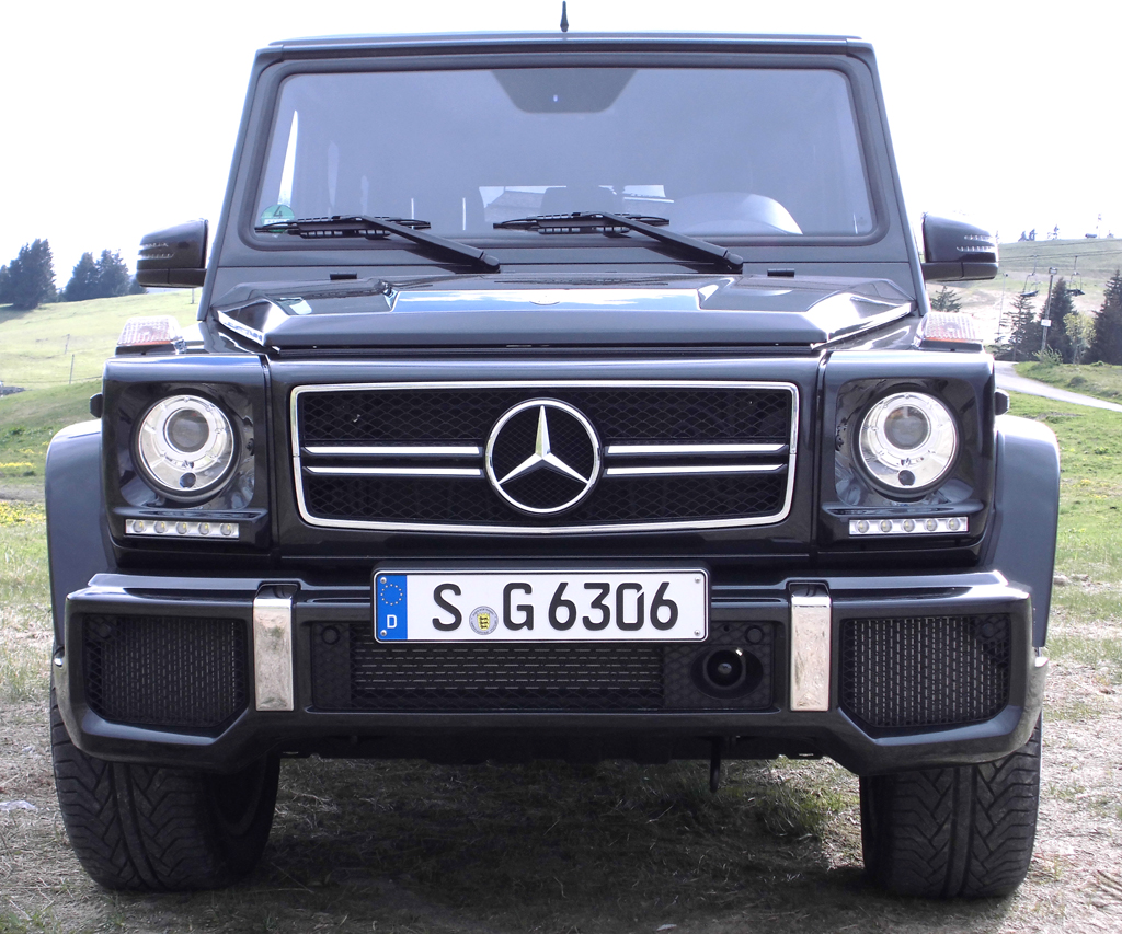 Mercedes G-Klasse: Blick auf die Frontpartie der aktualisierten Auflage. 
