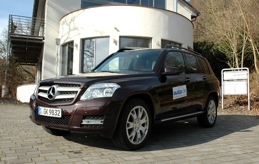 Mercedes GLK, hier noch in der Vorgängerversion als 350er-Allraddiesel. 