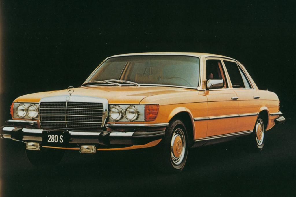 Mercedes S-Klasse W116 Typ 280 S in amerikanischer Ausführung ab 1974